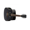 VEVOR Dreadnought Acoustic Guitar, 41 in, 6-String Black Solid Spruce Top Guitar, Beginner Bundle with Gig Bag, Tuner, Strap, Steel Strings, Picks, Capo, Rosewood Fingerboard, for Adult Taller Player