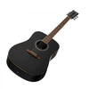 VEVOR Dreadnought Acoustic Guitar, 41 in, 6-String Black Solid Spruce Top Guitar, Beginner Bundle with Gig Bag, Tuner, Strap, Steel Strings, Picks, Capo, Rosewood Fingerboard, for Adult Taller Player
