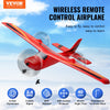 VEVOR RC Plane, 2.4GHZ 2 Channel Remote Control Airplane with 6-Axis Gyro Stabilizer, Ready to Fly Aircraft Plane Toys with 2 Batteries, Easy to Fly RC Glider for Adults Kids Beginners Boys Girls