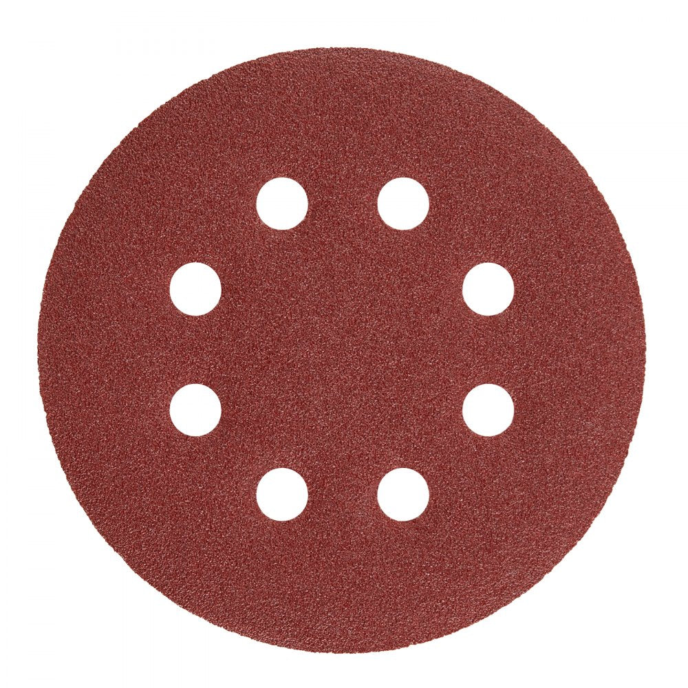 VEVOR 150 PCS 5 Inch Sanding Discs Set, 8-Hole Round Hook and Loop Sandpaper for Orbital Sander, 10 Grits include 60, 80, 100, 120, 150,180, 240, 320, 400, 600 Grit, for Metal, Wood, Car Sanding
