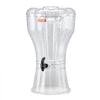VEVOR Beverage Dispenser, 3.4 Gallon Drink Dispenser for Parties, Plastic Juice Dispensers with No-Drip Spigot, Iced Tea Lemonade Juice Water Dispensers, for Restaurants, Hotels, Parties
