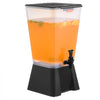 VEVOR Beverage Dispenser, 5 Gallon Drink Dispenser for Parties, Plastic Juice Dispensers with No-Drip Spigot, Iced Tea Lemonade Juice Water Dispensers, for Restaurants, Hotels, Parties