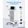 VEVOR Medical Cart 110.23 lbs Max Load Electric Lift Medical Trolley Cart, for Clinic, Hospital, Laboratory, Stable Support, Adjustable Height, Silent Rolling Trolley with 360° Swivel Lockable Wheels