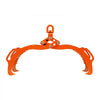 VEVOR 36in Log Lifting Tongs, 4-Claw Log Tongs, Heavy Duty Steel Log Grapple, 3300LBS Lifting Capacity, Swivel Log Graper Timber, Eagle Claw Design, Log Skidding Tongs for Trucks, Tractors, Forklifts