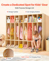 VEVOR kids coat locker - front angle view