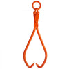 VEVOR Log Skidding Tongs, 32 inch 2 Claw Log Lifting Tongs, Heavy Duty Steel Lumber Skidding Tongs, 1543 lbs/700 kg Loading Capacity, Log Lifting, Handling, Dragging & Carrying Tool
