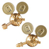 VEVOR Oxygen Acetylene Regulator Set, Oxy-Acetylene Regulators, 0-4000PSI and 0-500PSI Welding Gas Gauges with CGA-540/CGA-510 Inlet Connection & 9/16"-18 Outlet Connection, PC Knob Adjustment