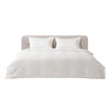VEVOR King Duvet Cover Set, 100% Cotton, 3 Pieces Bedding Set King Size with 1 Duvet Cover 104 x 90 in and 2 Pillow Shams 20 x 36 in, Soft Breathable, Double Zipper Closure, for Home Bedding, White