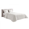 VEVOR Queen Duvet Cover Set, 100% Cotton, 3 Pieces Bedding Set Queen Size with 1 Duvet Cover 90 x 90 in and 2 Pillow Shams 20 x 26 in, Soft Breathable, Double Zipper Closure, for Home Bedding, White