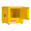 VEVOR Flammable Storage Cabinet, 13" x 13" x 13", Industrial Fire Cabinet, Double-Wall Cold Rolled Steel Hazardous Storage Safety Cabinet, Fire & Explosion-Proof with Lock for Factories Labs Workshops