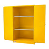 VEVOR Flammable Storage Cabinet, 34" x 43" x 70", Industrial Fire Cabinet, Fire & Explosion Proof, Double-Wall Cold Rolled Steel, 2-Door Hazardous Safety Cabinet with 2 Adjustable Shelves & Key Lock