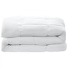 VEVOR Comforter Duvet Insert, 88 x 88 in, Queen Size Down Alternative Comforter, Quilted All Season Duvet with 4 Tabs, Soft & Machine Washable, Box Stitched Bedding for Home Hotel, Women/Men, White