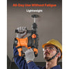 VEVOR 1-1/4 Inch SDS-Plus Rotary Hammer Drill, 13 Amp Corded Drills, Heavy Duty Chipping Hammers with Vibration Control & Safety Clutch, Electric Demolition Hammers Variable Speed, Power Tool For Conc