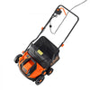VEVOR 2-in-1 Electric Dethatcher and Scarifier, 13-Inch 13 Amp, Corded Lawn Dethatcher with 13-Gallon Thatch Collection Bag, 5-Position Depth Adjustment, Walk Behind Machine for Garden Yard Grass