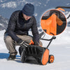 VEVOR Electric Snow Shovel, 12A 17 inch Corded Snow Shovel, 60° Adjustable Chute, 20 ft Throwing Distance, Snowthrower with Dual Safety Switch, Winter Ice Removal Tool for Driveway Sidewalk Patio