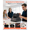 VEVOR Rock Tumbler Kit, 4lbs Rock Polishing Kit, 4 Speed Settings 9-Day Polishing Timer Stone Polishing Kit, Belt-Free Rock Polisher with Adapter & Overload Protection, Rock Polisher for Adults Kids