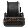 VEVOR Rock Tumbler, 3 lb Rock Polishing Machine, Rocks Tumbling Kit with 4-Speed Adjustment, 1–9 Day Timer, PC Sound Reduction Cover & TPU Drum, Direct Drive Motor Rocks Polishing, Quiet Operation