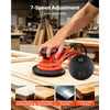 VEVOR 6-Inch Random Orbital Sander 400W Brushless Orbital Sander, 4000-10000RPM 7 Speeds Electric Palm Sanders with 10PCS Sandpapers, Dust Bag & Vacuum Hose for Woodworking Detailing Sanding