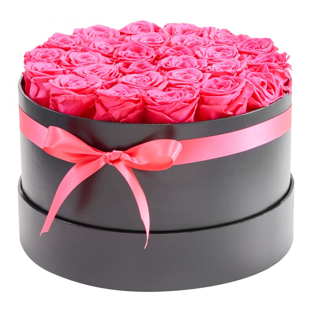 VEVOR Forever Flowers, 27 Preserved Roses in a Box, Eternal Flowers Immortal Bouquet Birthday Present for Delivery Prime Women Her Wife Mothers, Anniversary, Valentine's Day,Christmas, Rose Red