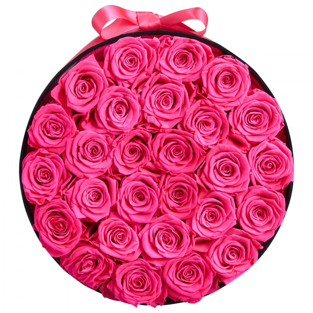 VEVOR Forever Flowers, 27 Preserved Roses in a Box, Eternal Flowers Immortal Bouquet Birthday Present for Delivery Prime Women Her Wife Mothers, Anniversary, Valentine's Day,Christmas, Rose Red
