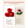VEVOR Forever Flowers, 27 Preserved Roses in a Box, Eternal Flowers Immortal Bouquet Birthday Present for Delivery Prime Women Her Wife Mothers, Anniversary, Valentine's Day,Christmas, Red