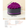 VEVOR Forever Flowers, 27 Preserved Roses in Heart Shape Box, Eternal Flowers Immortal Bouquet Birthday Present for Women Her Wife Mothers, Anniversary, Valentine's Day,Christmas, Purple