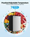 VEVOR Mini Fridge - Practical Adjustable Temperature (30.2°F to 50°F)