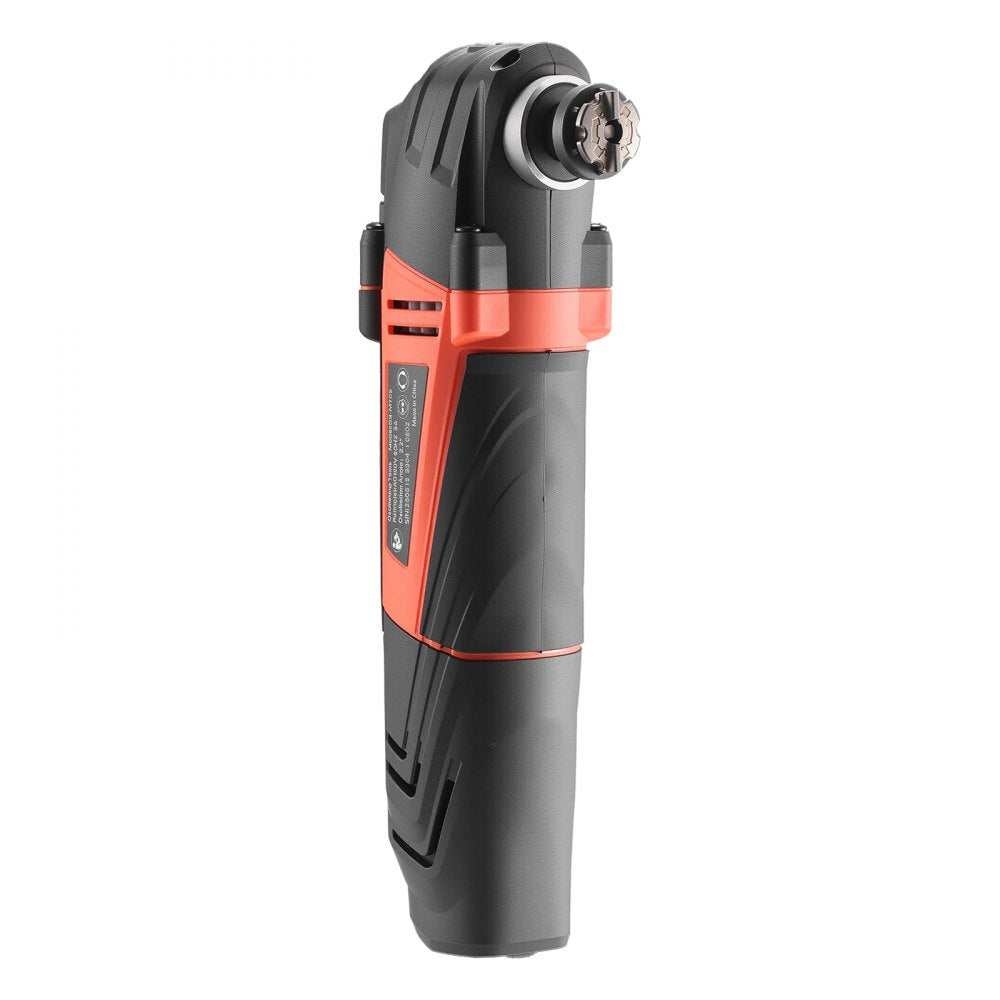 VEVOR Multitool Oscillating Tool, 3Amps Corded Oscillating Multi Tool with 6 Variable Speeds 15000 - 22000 OPM, 3.2° Oscillating Angle, 13PCS Saw Accessories, LED Work Light & Tool Bag