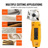 VEVOR Fabric Cutter, 170W Electric Rotary Fabric Cutting Machine, 1" Cutting Thickness, Octagonal Knife, with Replacement Blade and Sharpening Stones, for Multi-Layer Cloth Fabric Leather