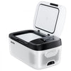 VEVOR Car Refrigerator, DC 12/24V AC100-240V Compressor Electric Cooler, -4°F to 68°F Car Fridge with APP Control, 16 QT Cars Freezer for RVs, Campsites, Boats, Camping, Fishing, 60W Portable Freezer