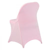 VEVOR 50 Pcs Pink Chair Covers, Polyester Spandex Chair Cover, Stretch Slipcovers for Wedding Party Dining Banquet Flat-Front Chair Covers, Fits Chair Measures up to 17.72 x 18.11 x 30.31 inch