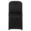 VEVOR 30 Pcs Black Chair Covers, Polyester Spandex Chair Cover, Stretch Slipcovers for Wedding Party Dining Banquet Flat-Front Chair Covers, Fits Chair Measures up to 18.11 x 19.69 x 33.86 inch