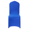 VEVOR 50 Pcs Royal Blue Chair Covers, Polyester Spandex Chair Cover, Stretch Slipcovers for Wedding Party Dining Banquet Flat-Front Chair Covers, Fits Chair Measures up to 20.08 x 17.72 x 37.4 inch