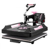 VEVOR Heat Press Machine 15 x 15 Inch 8 in 1 Heat Transfer Machine Black, for T-Shirts/Mugs/Hats/Plates, with 30 oz Tumbler Press, 360° Swing Away T-Shirt Pressing, Digital Control, PTFE Coating