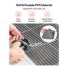 VEVOR Drainage Mat, 3 x 50 ft, PVC Non Slip Commercial Floor Mat, Wet Area Water Drain Splash Matting Hollow Doormat Roll, for Outdoor Indoor Restaurant Swimming Pool Patio Bathroom Washroom, Black