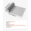 VEVOR Drainage Mat, 3 x 50 ft, PVC Non Slip Commercial Floor Mat, Wet Area Water Drain Splash Matting Hollow Doormat Roll, for Outdoor Indoor Restaurant Swimming Pool Patio Bathroom Washroom, Gray