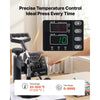 VEVOR Heat Press Machine 12 x 10 in Sublimation Press Machine Swing Away, Heat Up Fast and Even, Digital Precise Time and Temperature Control, for T-Shirts, Canvas Tote Bag, Pillowcases, Socks