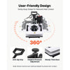 VEVOR Heat Press Machine 12 x 10 in Sublimation Press Machine Swing Away, Heat Up Fast and Even, Digital Precise Time and Temperature Control, for T-Shirts, Canvas Tote Bag, Pillowcases, Socks