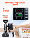 VEVOR Heat Press Machine, 15 x 15 in, 8-in-1 Multifunction, 360° Swing Away, Heat Up Fast and Even, Digital Precise Control, Sublimation Press Machine for T-Shirts, Mugs, Tumblers, Caps, Plates