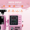 VEVOR Heat Press, 12 x 10inch Heat Press Machine, 360° Swing Away T-Shirt Pressing Machine, Fast and Even Heating, Digital Precise Control, Heat Transfer Machine for T-Shirts/Pillows/Bags, Pink