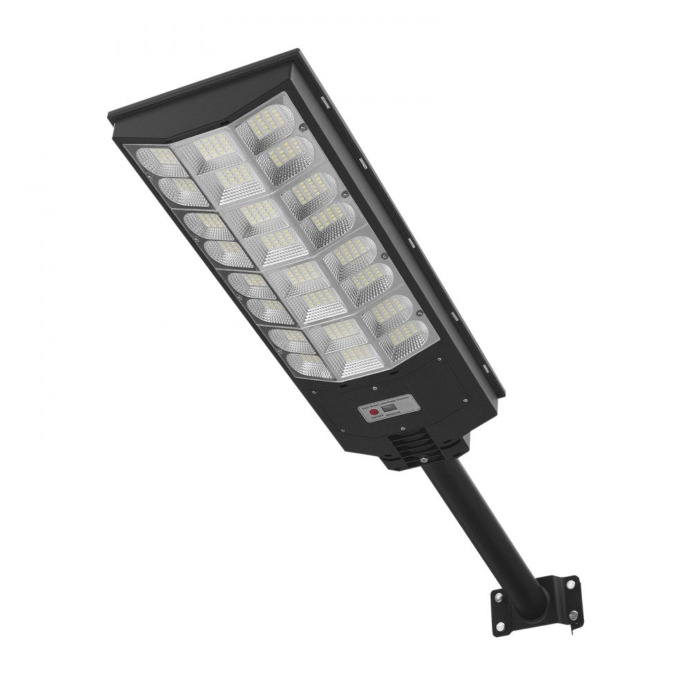 VEVOR 8000W Solar Street Lights Outdoor, 450000LM, Commercial Parking Lot Lights Dusk to Dawn, LED Flood Security Lamp with Motion Sensor, IP67 Waterproof Outdoor Lighting, for Driveway Yard, 2 Pack