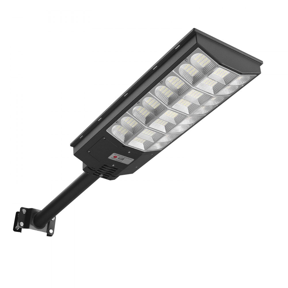 VEVOR 8000W Solar Street Lights Outdoor, 450000LM, Commercial Parking Lot Lights Dusk to Dawn, LED Flood Security Lamp with Motion Sensor, IP65 Waterproof Outdoor Lighting, for Driveway Yard, 3 Pack