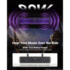 VEVOR UTV Sound Bar 25.8 Inch 6-Speaker Golf Cart Soundbar with Bluetooth, for UTVs ATVs Golf Carts Boats, Support Bluetooth USB AUX IN RF Remote, with RGB Multicolor Illumination, IP65 Waterproof