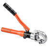 VEVOR Copper Pipe Crimping Tool, Hydraulic Driven Press Tool with 1/2", 3/4", 1" VUS Jaws, Copper Tube Fittings Crimper for Narrow Spaces, Straight & Bend Fittings - Compatible with ProPress