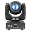 VEVOR LED Moving Head Light, 30W RGB Stage Light DJ Lighting Black 1 Pack, Spotlight for Weddings, Parties, Events, Live Show, 8 Gobos & 8 Color, 540° Pan & 270° Tilt, DMX Control, Sound Activated