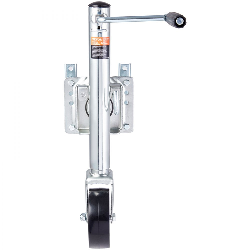 VEVOR Trailer Jack, Boat Trailer Jack 32.8 in, Bolt-on Trailer Tongue Jack Weight Capacity 1000 lb, with PP Wheel and Handle for lifting RV Trailer, Horse Trailer, Utility Trailer, Yacht Trailer