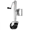 VEVOR Trailer Jack with Wheel, 1500 lbs Load Capacity, Heavy Duty Swivel Boat Trailer Jack with PP Single Wheel & Ergonomic Handle, 12-inch Lift, Fit for RVs, Boats, Horse Trailers, Utility Trailers