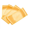VEVOR Satin Chair Sashes Bows, 100PCS Chair Ribbon Ties Back Sash, 7 x 108 inch, Gold Wedding Reception Decoration, for Wedding Ceremony Baby Shower Party Events Banquet Chair Cover Decoration
