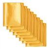 VEVOR Satin Chair Sashes Bows, 100PCS Chair Ribbon Ties Back Sash, 7 x 108 inch, Gold Wedding Reception Decoration, for Wedding Ceremony Baby Shower Party Events Banquet Chair Cover Decoration