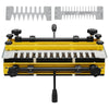 VEVOR Dovetail Jig, 12 in Width, Dove Tailing Router Jigs with 4 Router Bits & 3 Templates, Precise Alignment Dove Tail Jig, Mortise and Tenon Woodworking Tools for Furniture & Wood Cabinet Making